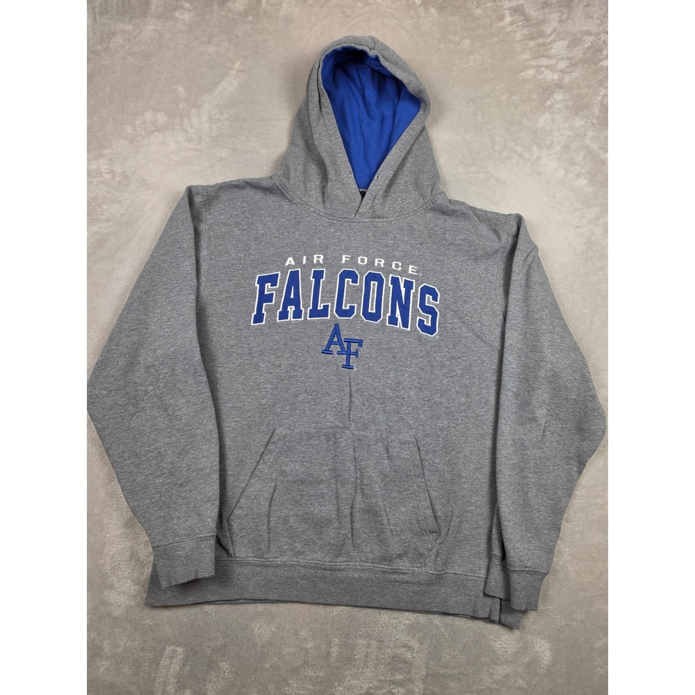 Colosseum Air Force Falcons Hoodie Mens XL Gray NCAA Pullover Sweatshirt